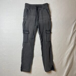 Juicy Couture Laguna Women's Gray Denim Cargo Jogger‎ Pants Size 25